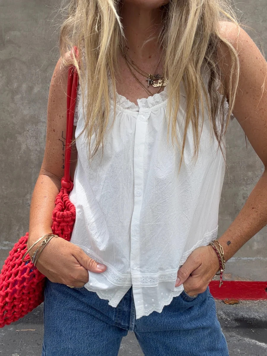 Jodie Ruffled Top | Ascot + Hart
