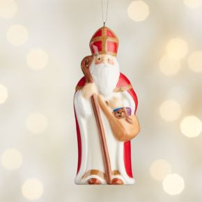 Around the World France Santa Ornament | Crate & Barrel