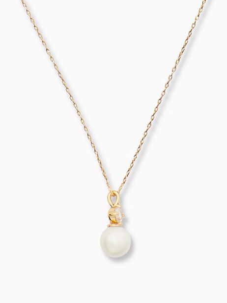 pearls of wisdom mini pendant | Kate Spade Outlet
