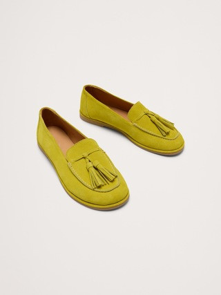 Italian Suede Tassel Loafer | Banana Republic (US)