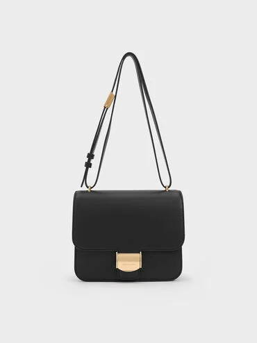 Violetta Boxy Bag
 - Black | Charles & Keith UK