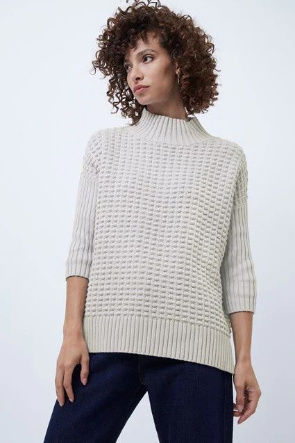 Mozart Popcorn High Neck Sweater | French Connection (US)