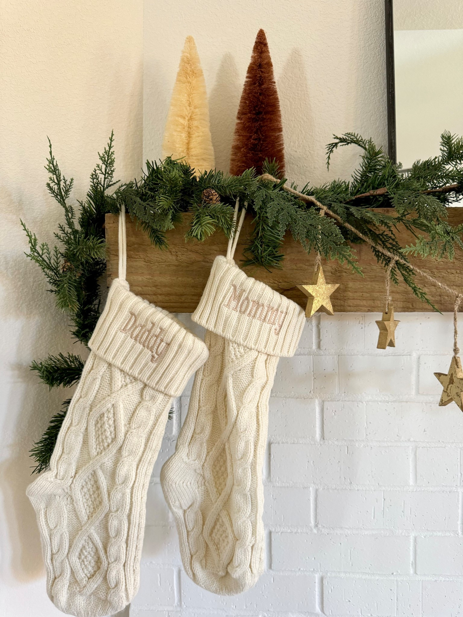 Stockings link! So many thread colors & fonts options to customize names! 

#LTKHome #LTKFamily #LTKSeasonal