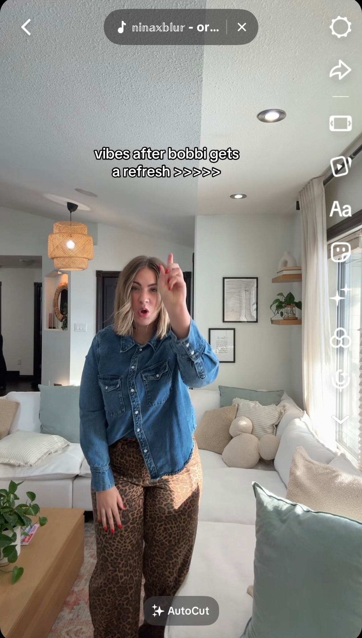 Yesterday’s outfit of the day - first time wearing these leopard barrel jeans!! So fun!! In a size 32 tall

#LTKmidsize #LTKwinter