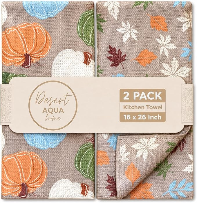 2 Pack Double Sided|| Not Your Ordinary Kitchen Towels || Dish Towels || Quick Dry || Waffle Weav... | Amazon (US)