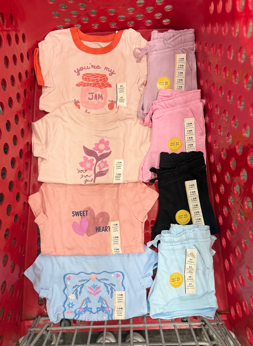 Easy outfits made simple ☀️ These Target tees and comfy shorts are perfect for mixing and matching all season long!
-
#TargetFinds #TargetKids #MixAndMatch #SummerOutfits #ToddlerGirlClothes #LittleGirlStyle #KidsFashion #MomApproved #AffordableKidsClothes #TargetRun 

 #LTKmomlife #LTKBaby #LTKKids