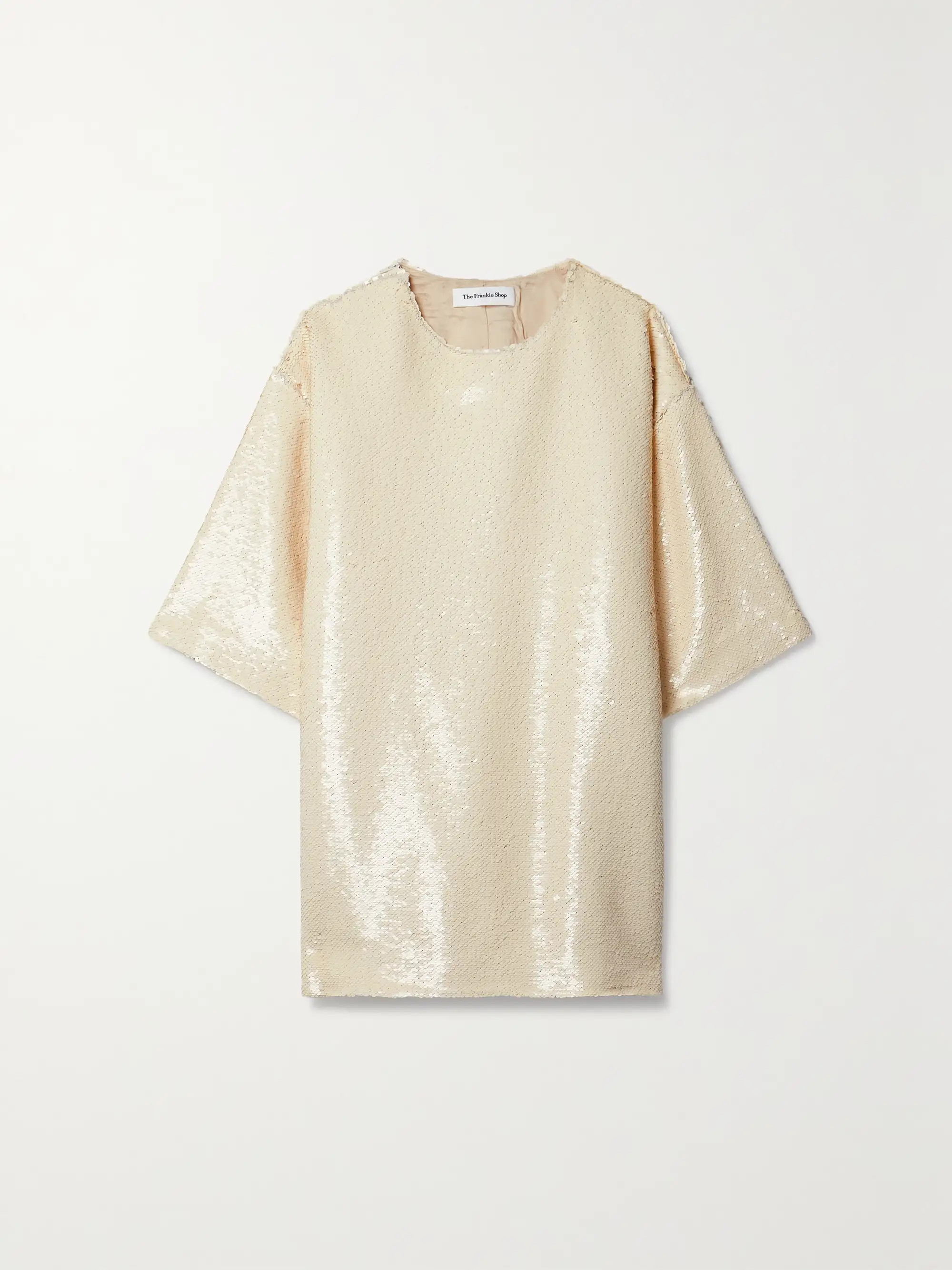 Jones sequined satin T-shirt | NET-A-PORTER (US)