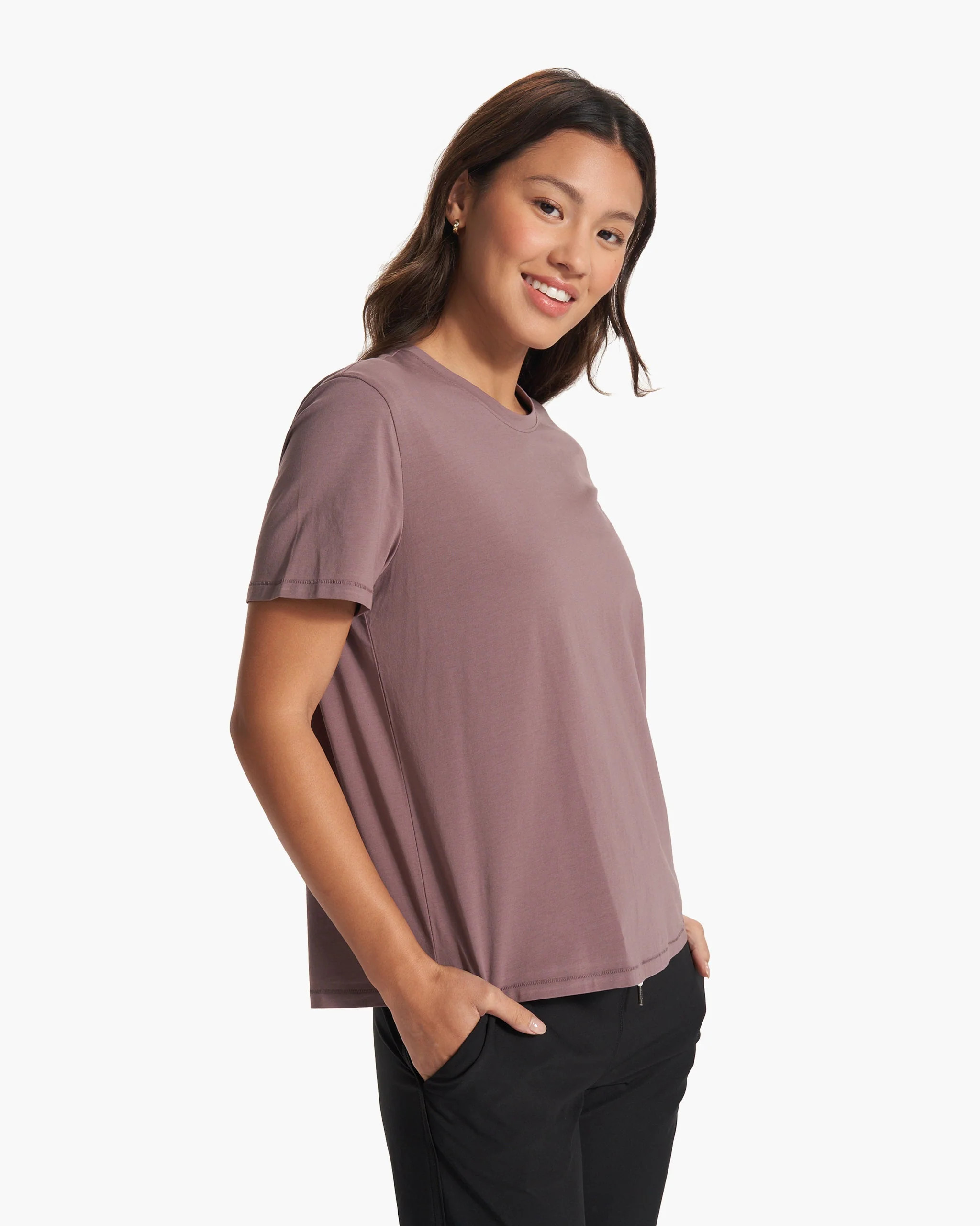Feather Tee | Women's Hazel Lightweight Cotton Tee | Vuori | Vuori Clothing (US & Canada)