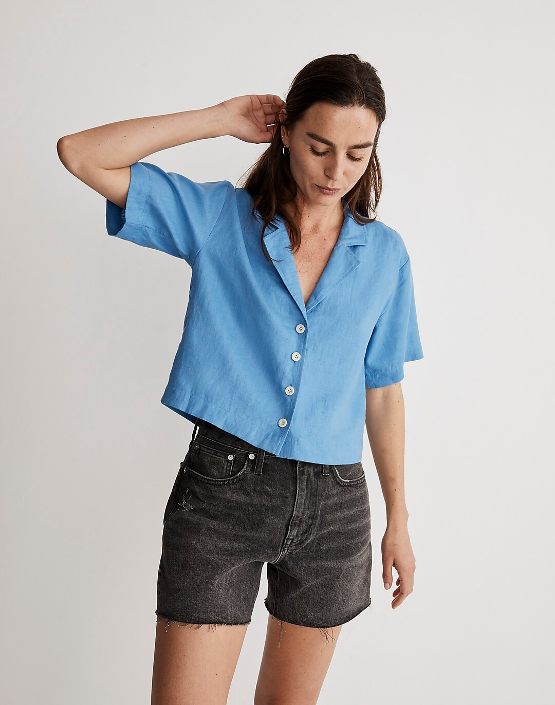 100% Linen Resort Shirt | Madewell