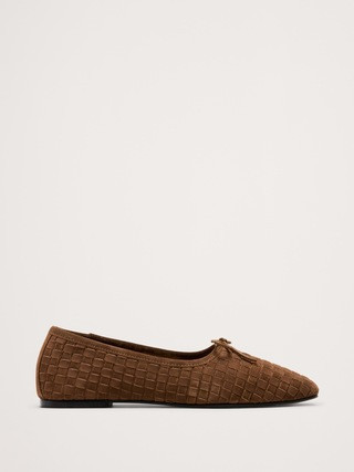 Jada Square-Toe Flat by Freda Salvador | Banana Republic (US)