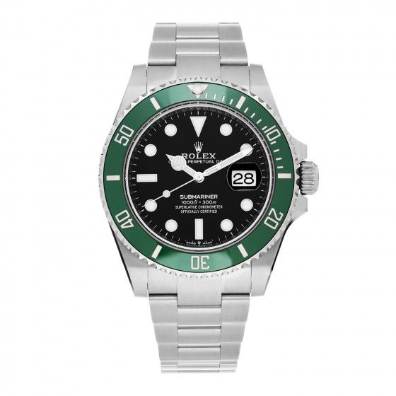 ROLEX

Stainless Steel 41mm Oyster Perpetual Submariner Date "Kermit" Watch Green 126610LV | Fashionphile