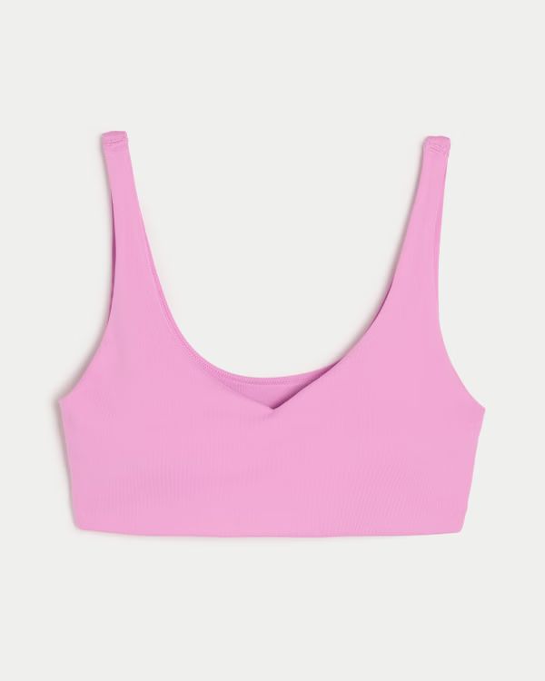 Women's Gilly Hicks Active Recharge Plunge Sports Bra | Women's New Arrivals | HollisterCo.com | Hollister (US)