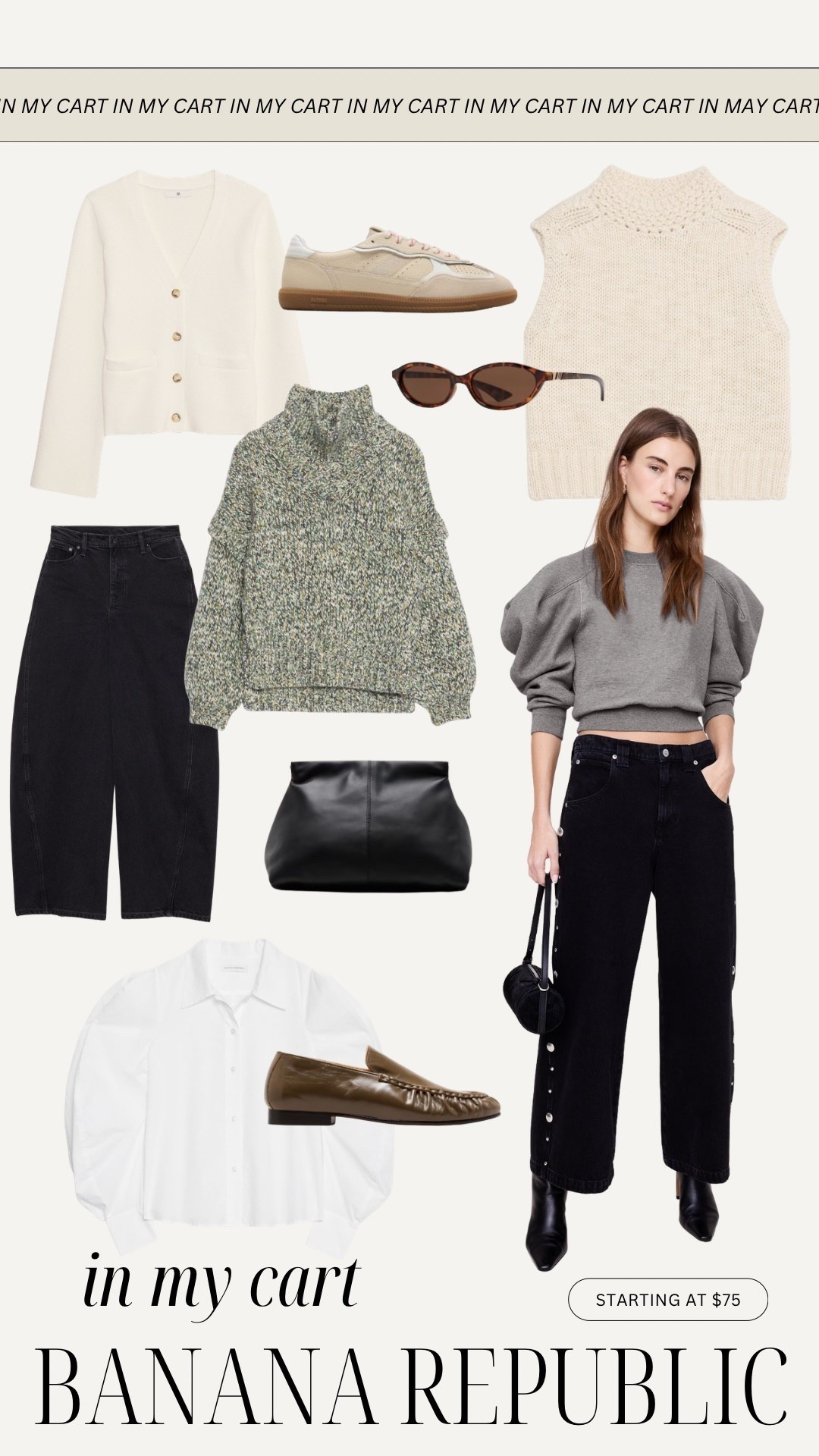 In my cart: Banana Republic 

#LTKFindsUnder100 #LTKWorkwear #LTKFindsUnder50