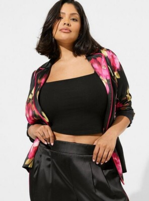Torrid Wide Leg Satin High Rise Pant (4R) | eBay US