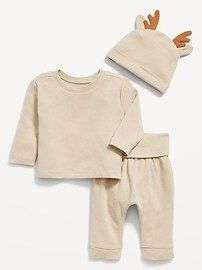 Unisex 3-Piece Thermal-Knit Layette Set for Baby | Old Navy (US)