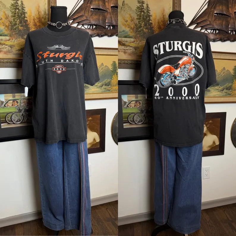 Vintage Y2K Sturgis Bike Week 2000 | Etsy (US)