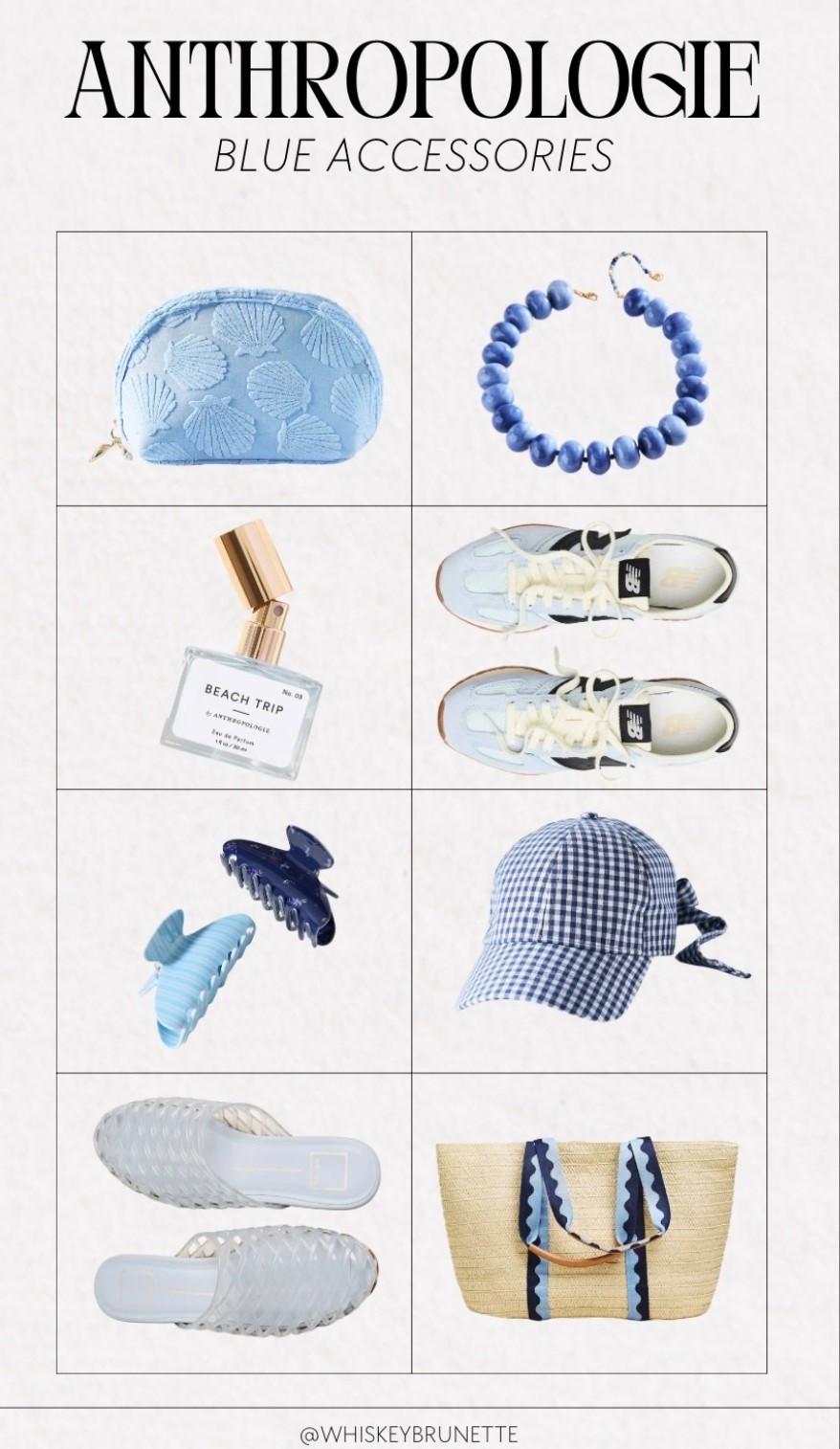 Blue is the trending color for summer! Shop these Anthropologie accessories!


Summer accessories, summer style, travel bag, makeup bag, travel accessories, new balance, hair clips, women’s perfume, now trending

#LTKSeasonal #LTKTravel
