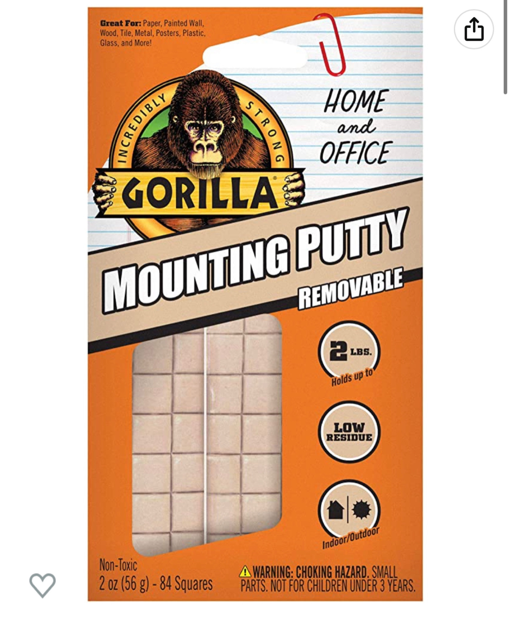 Mounting Putty

#LTKhome