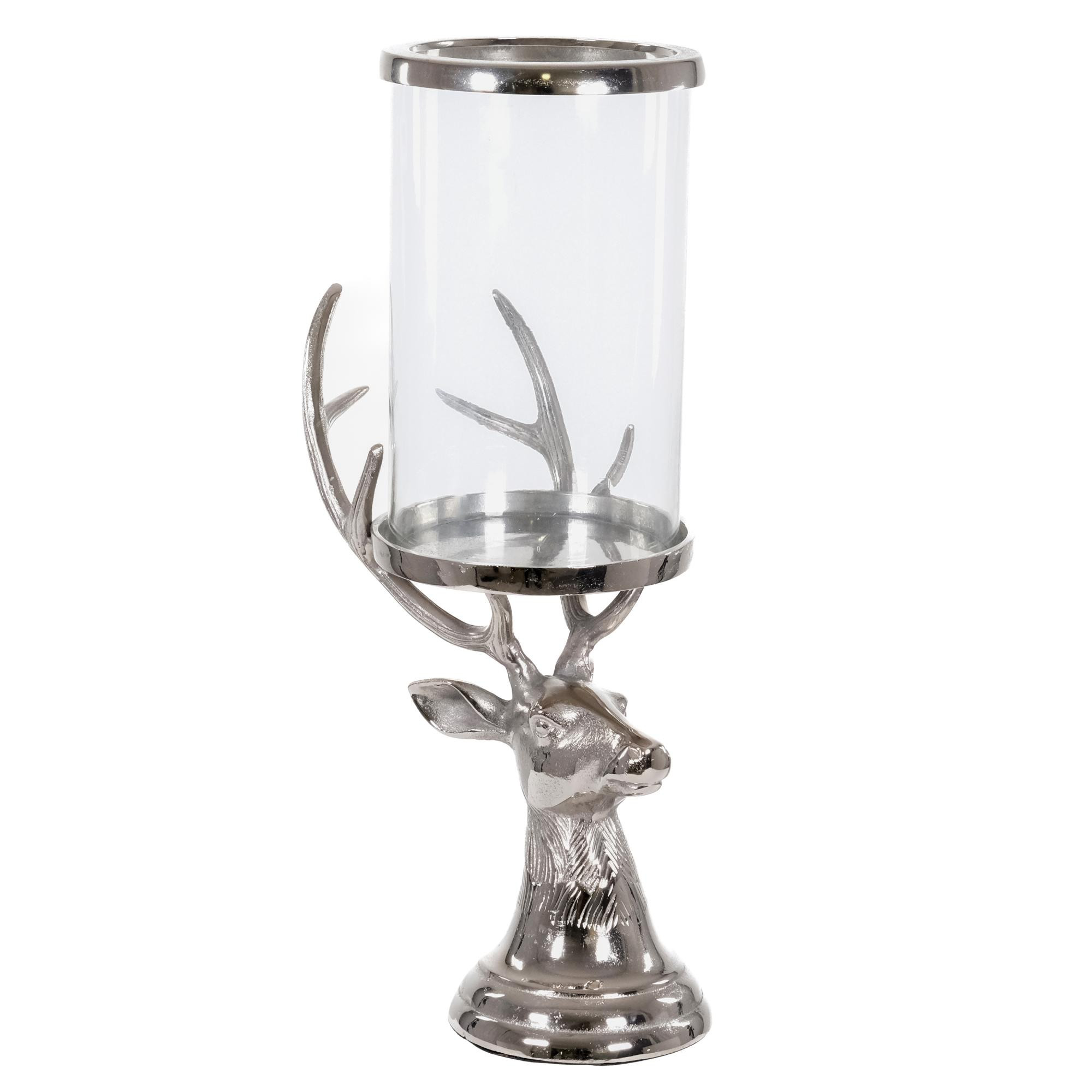 Hill Interiors Stag Christmas Candle Lantern | Walmart (US)