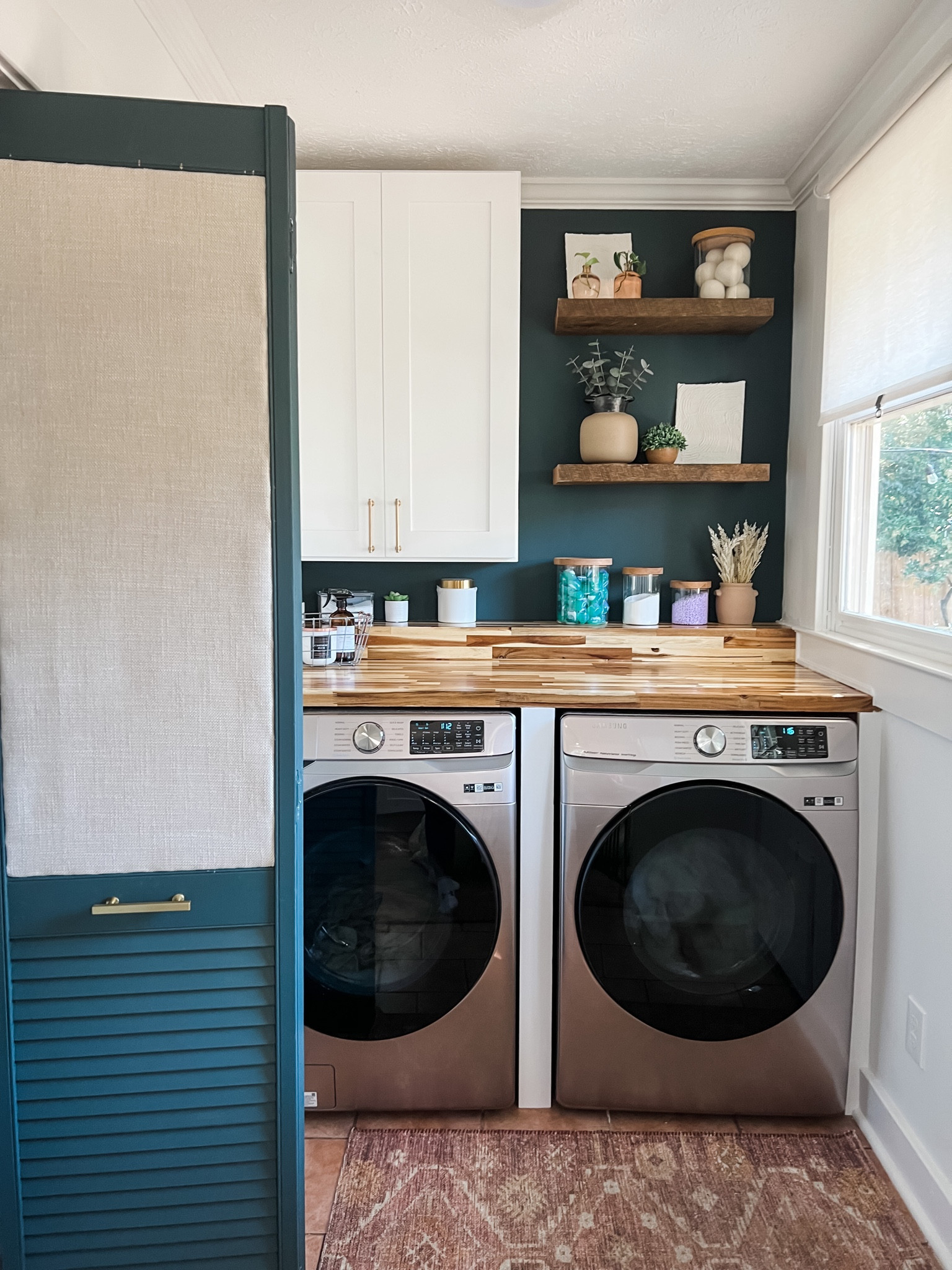 Our library room is finally complete for now! We will be replacing the floors soon, but it’s finally fully functional! 

I linked all my favorite laundry room decor and must have storage items for you! 

#laundryroom #laundryroomirganization 
#homedecor

#LTKunder100 #LTKhome #LTKstyletip