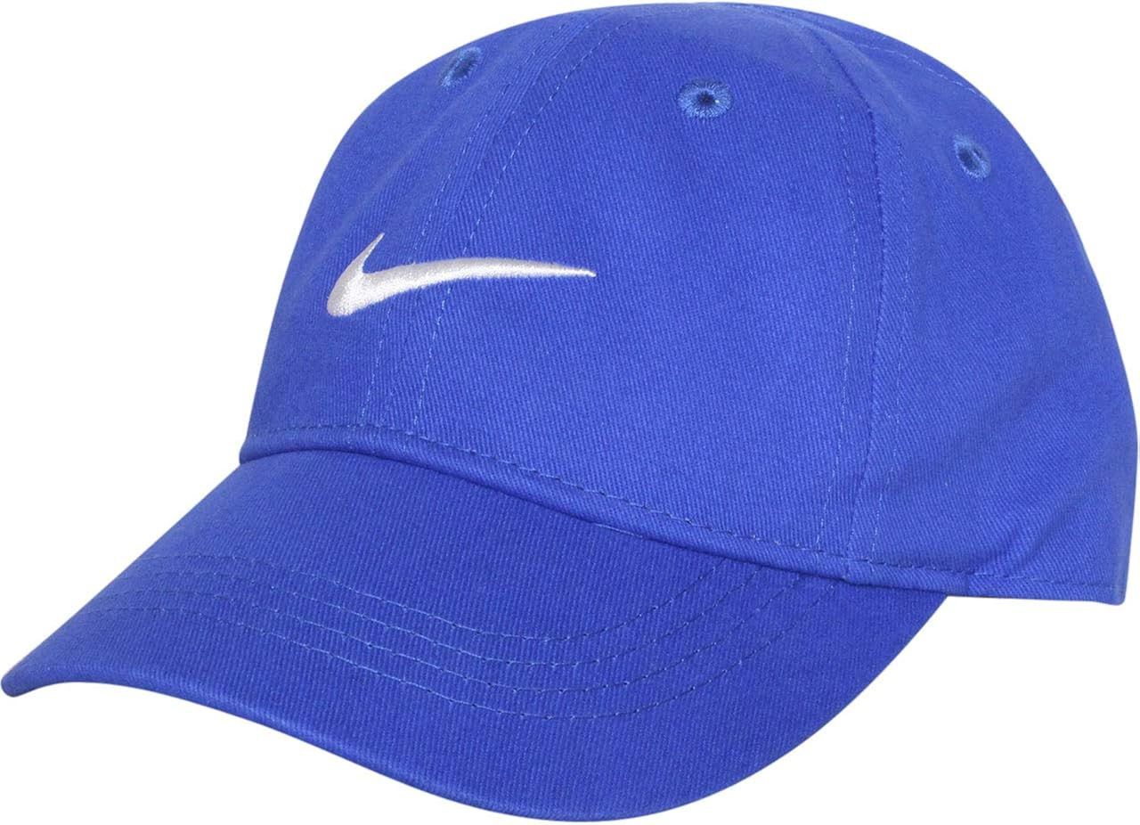 Nike Baby Boys Adjustable Solid Swoosh Cotton Baseball Cap | Amazon (US)