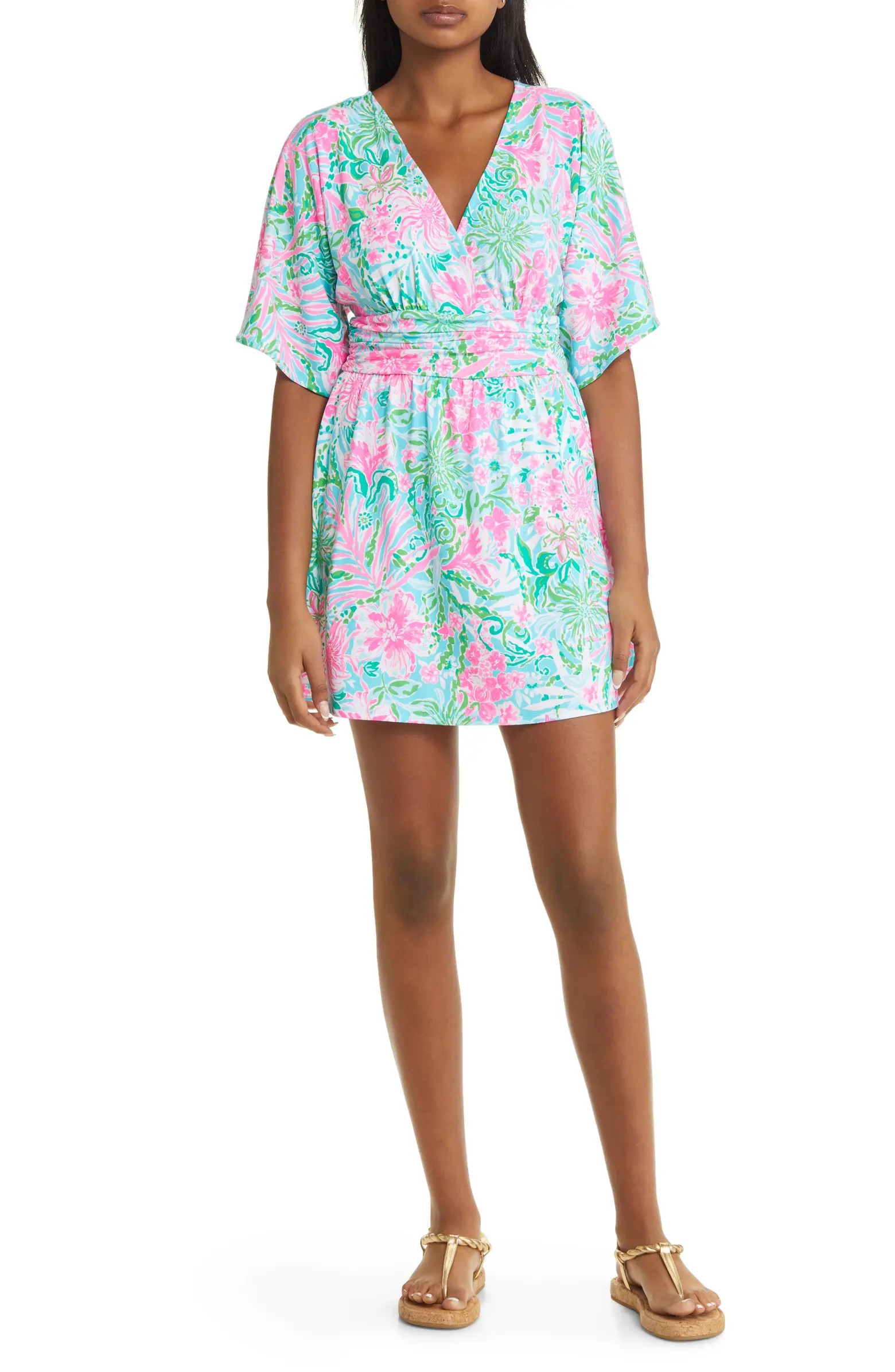 Parigi Floral Skort Romper | Nordstrom