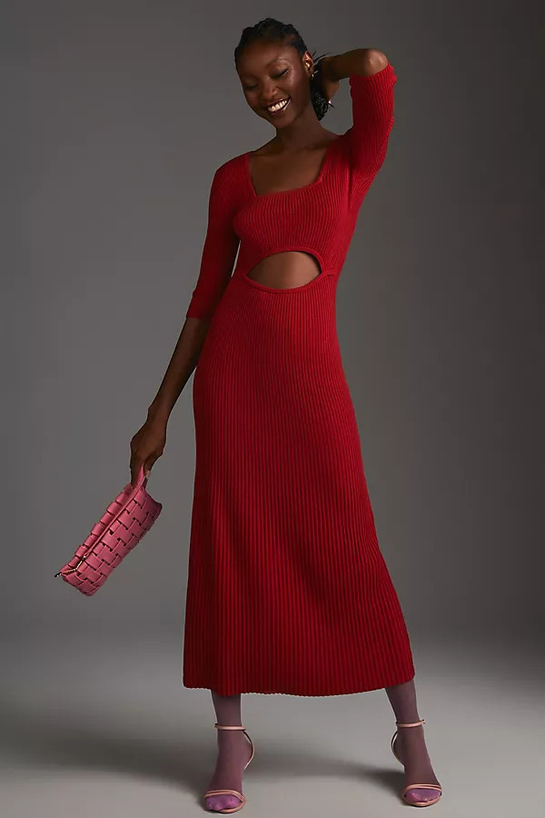 Favorite Daughter The Crush Dress By Favorite Daughter in Red Size L | Anthropologie (US)
