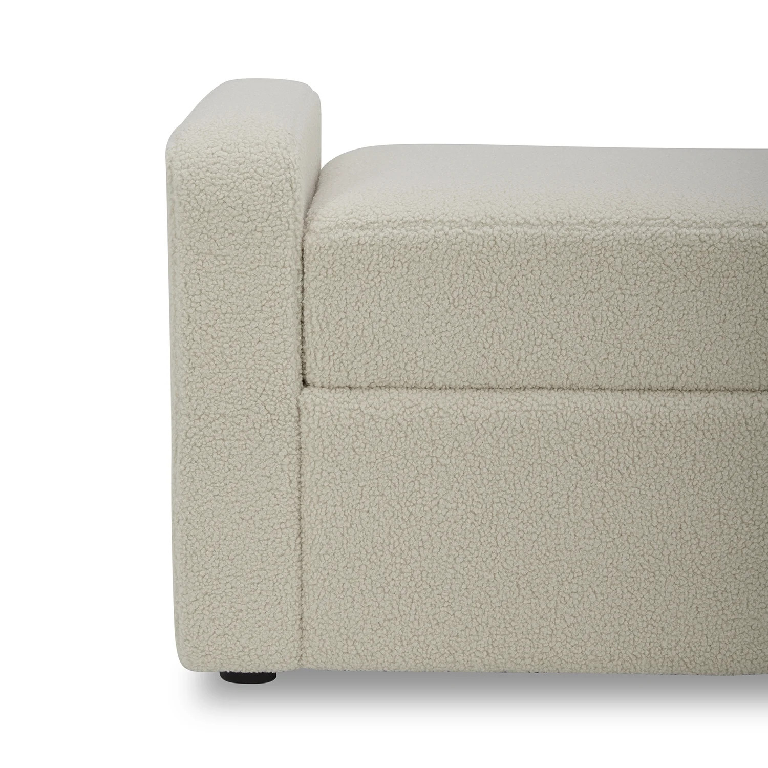 Better Homes & Gardens Springwood Storage Bench, Cream - Walmart.com | Walmart (US)
