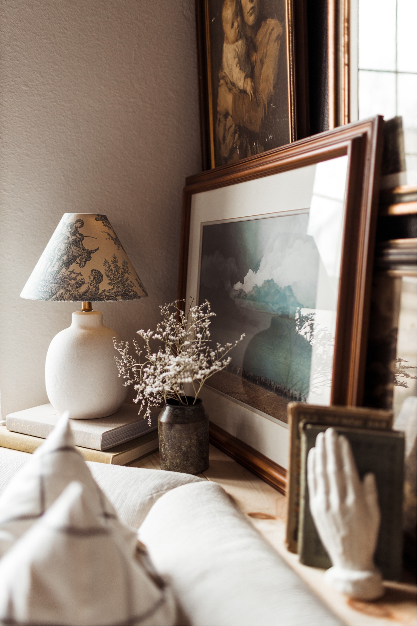 This lamp is from target and the lampshade was a thrifted find. I love the pair of them together!

#LTKstyletip #LTKGiftGuide #LTKhome