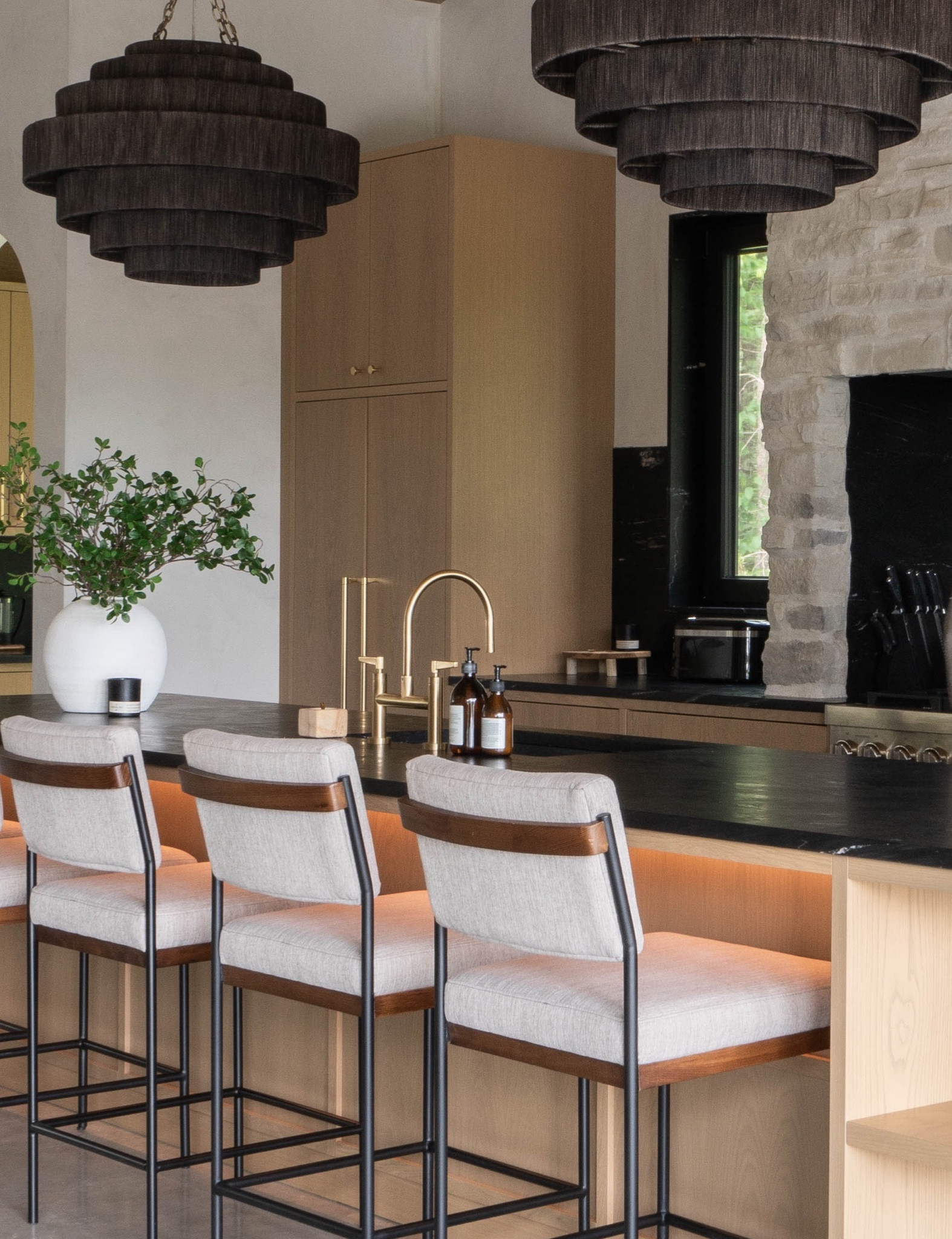 Elevate your at home culinary experience. #brassfaucet #gasstove #toaster 

#LTKFind #LTKhome