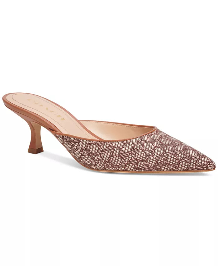 Women's Renn Slip On Kitten Heel Pumps | Macy's