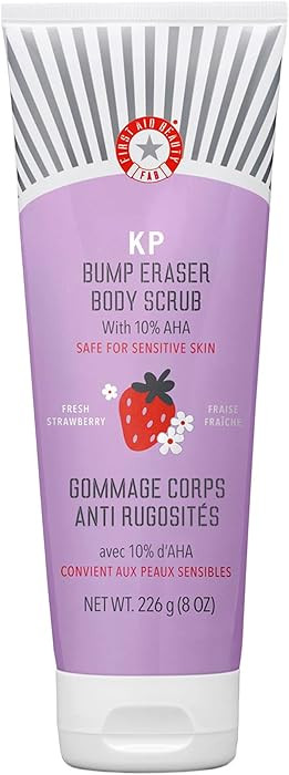 First Aid Beauty - KP Bump Eraser Body Scrub with 10% AHA, Keratosis Pilaris Exfoliator with Glyc... | Amazon (US)