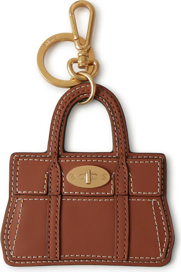 Baywater Flat Bag Leather Key Ring | Nordstrom
