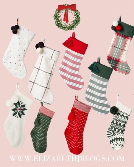 Stockings. Christmas decor. Holiday decor  

#LTKunder50 #LTKhome #LTKSeasonal