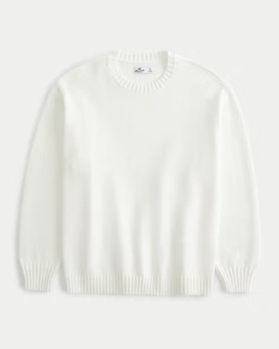 Oversized Crew Sweater | Hollister (US)