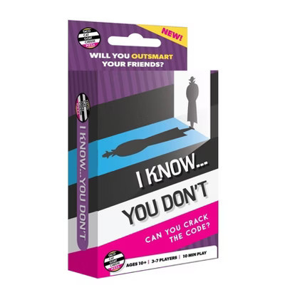 Dolphin Hat Games I Know You Don't Card Game: Creative Thinking, 2-6 Players, Includes Instructions | Target