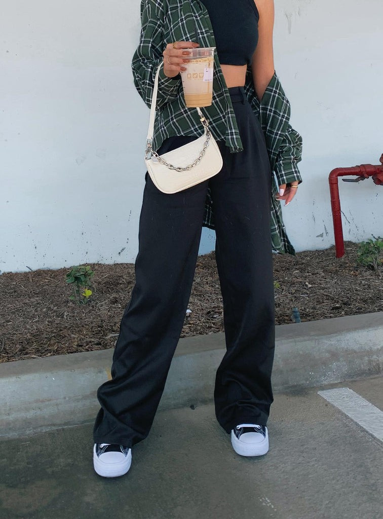 Archer Pants Black Eco | Princess Polly US