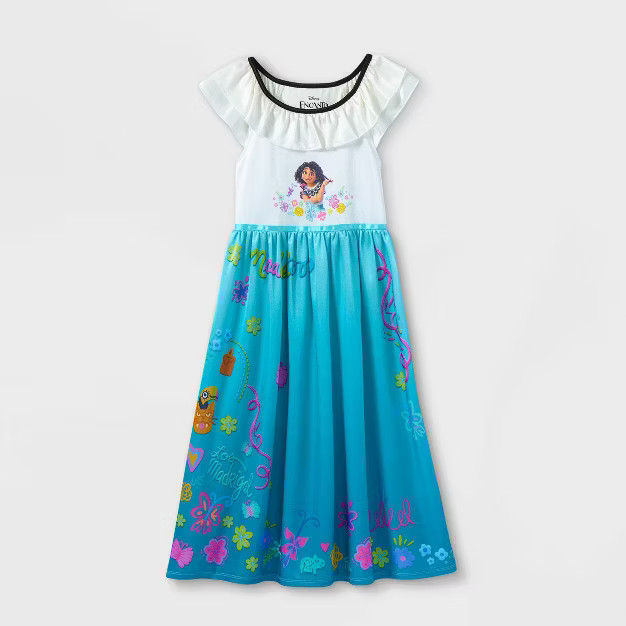 Girls' Disney Princess Mirabel NightGown - White | Target