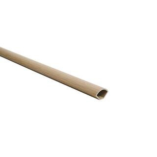 French Oak Shasta/Naples 0.59 in. Thickness X 1.023 in. Width X 94.48 in. Length Quarter Round Mo... | The Home Depot