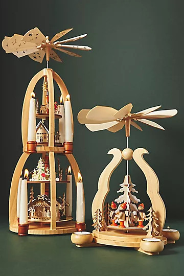 Clara Christmas Pyramid | Anthropologie (US)