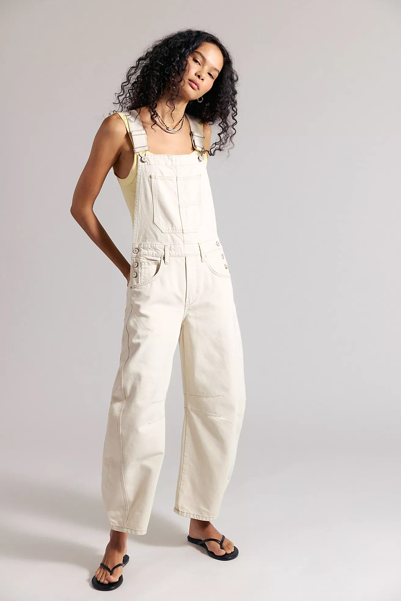 We The Free Good Luck Barrel Overalls | Free People (Global - UK&FR Excluded)