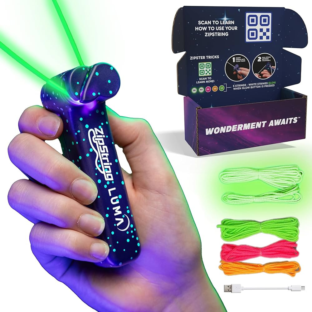 Luma - The Patented Glow-in-The-Dark Toy That Flies a Loop of String, Creates Endless Shapes and ... | Amazon (US)