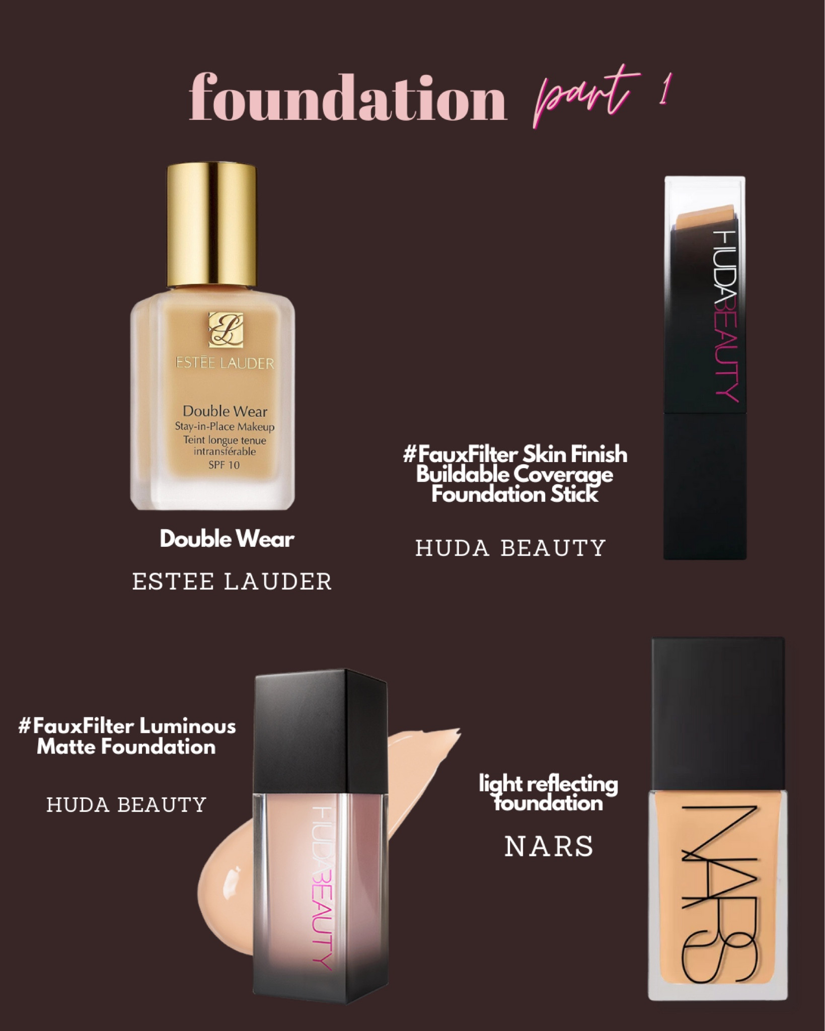 SEPHORA SALE RECS: FOUNDATION PT. 1 

#LTKbeauty #LTKGiftGuide #LTKBeautySale
