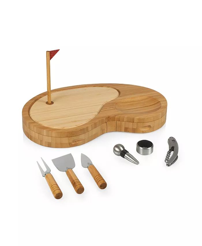 Picnic Time Toscana® by Sand Trap Golf Cheese Cutting Board & Tools Set - Macy's | Macy's