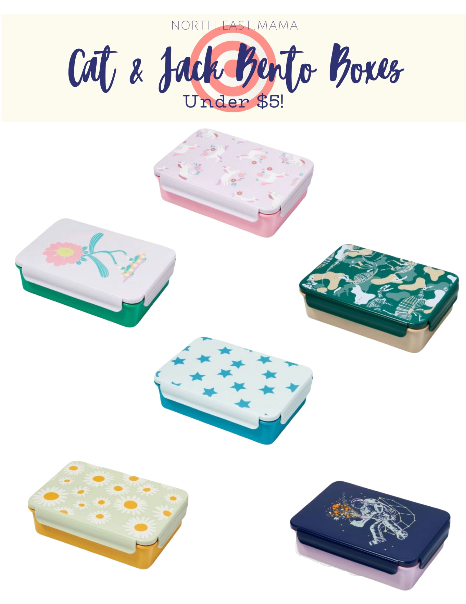 Cat & Jack Bento Boxes $4.99!! 

#LTKSeasonal #LTKkids #LTKsalealert