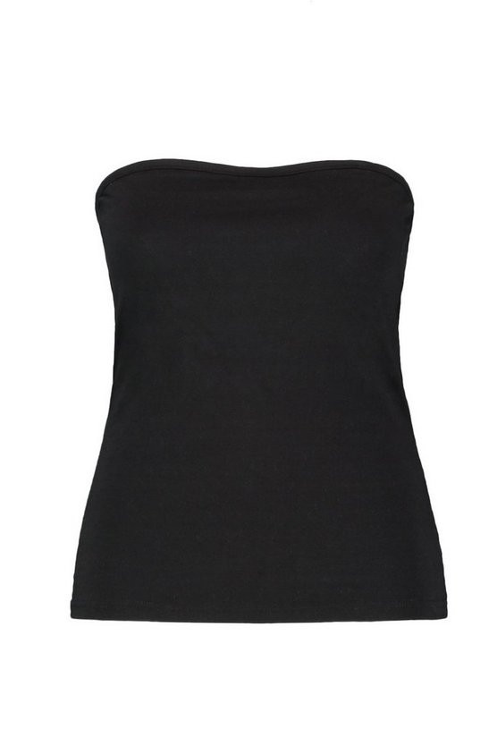 Plus Basic Jersey Tube Top | Boohoo.com (US & CA)