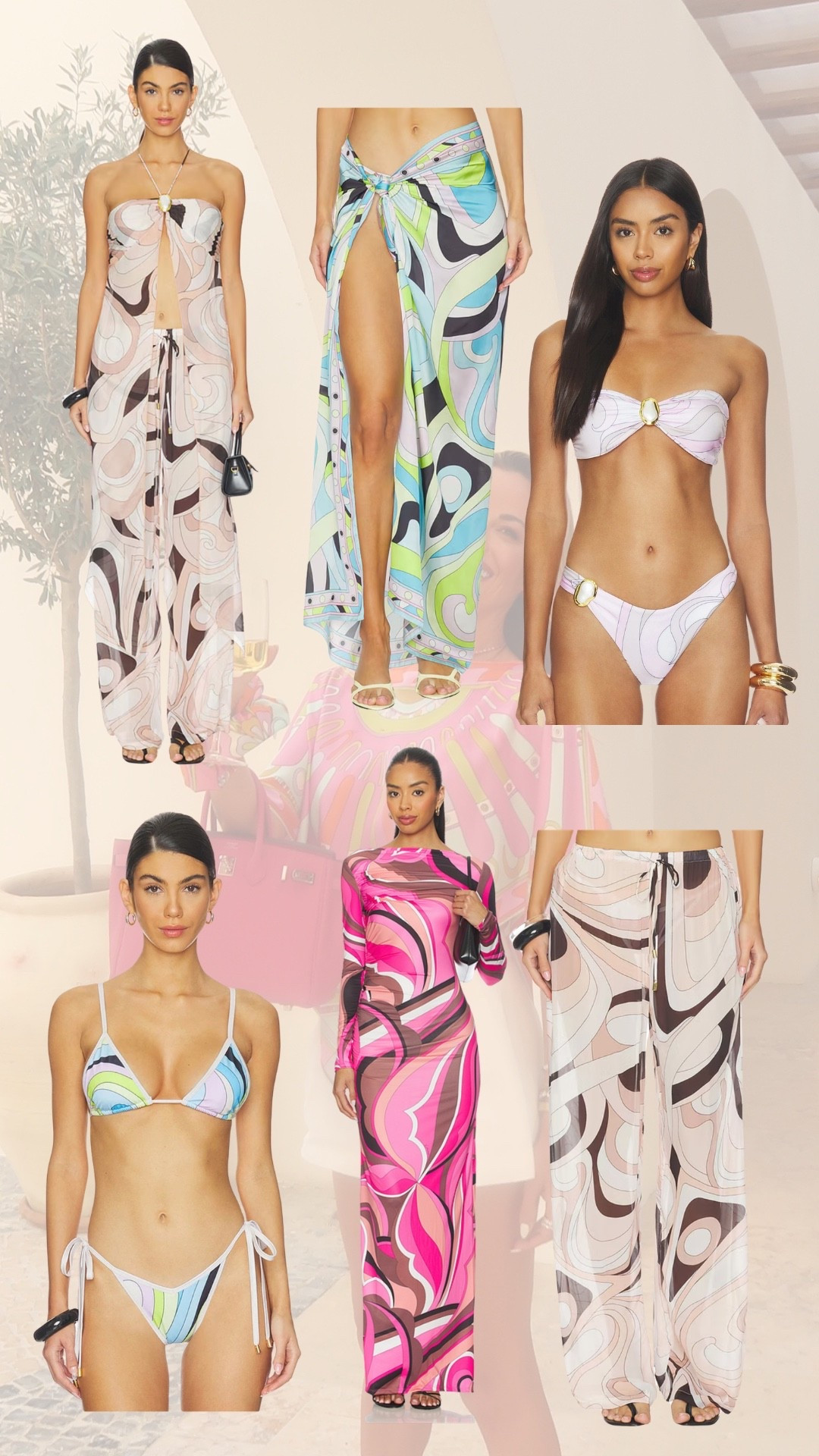 Love this brand I found on Revolve! It gives Pucci vibes at a more affordable price point 🩷

#LTKootd #LTKTravel #LTKSwim