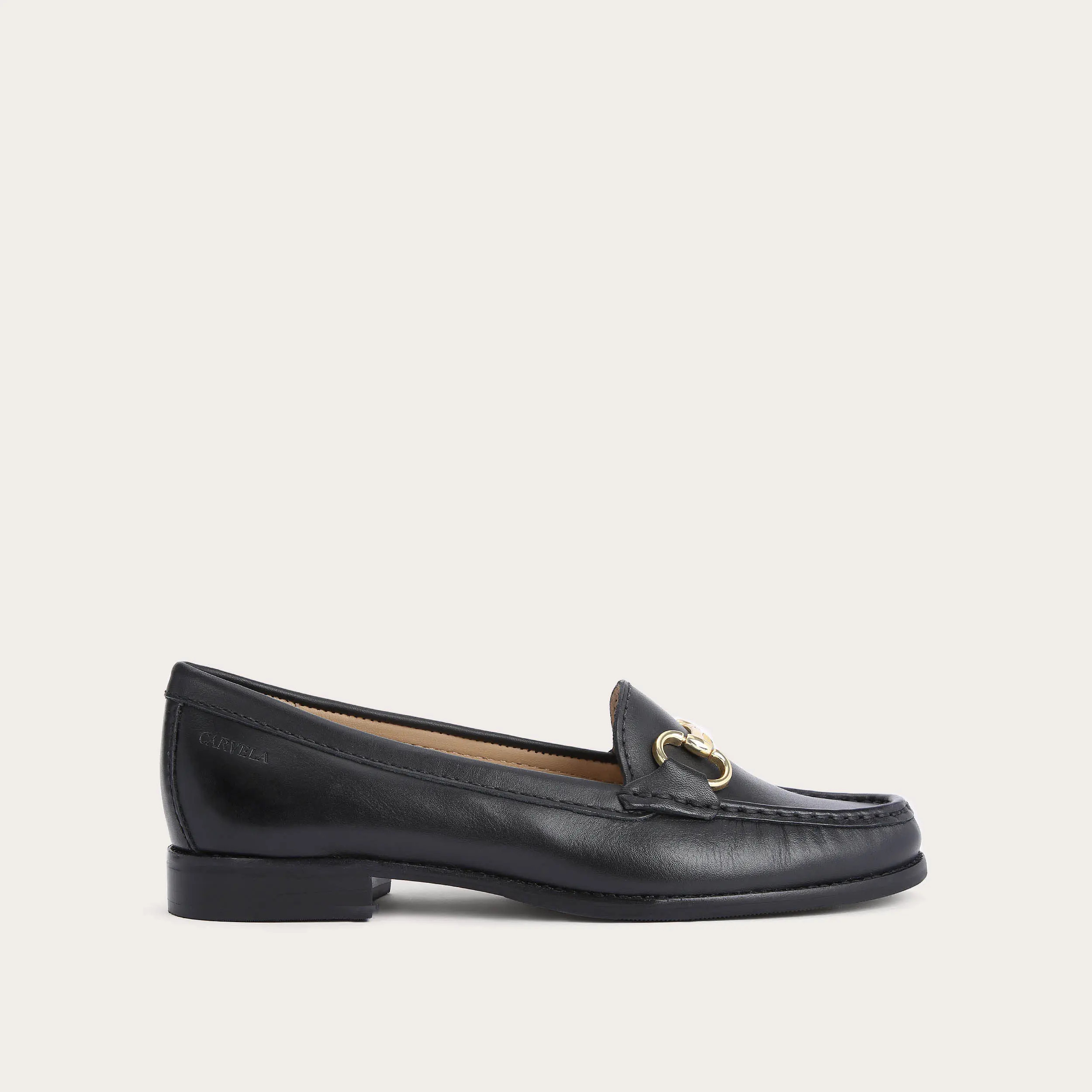 CLICK Black Leather Loafers by CARVELA COMFORT | Carvela UK