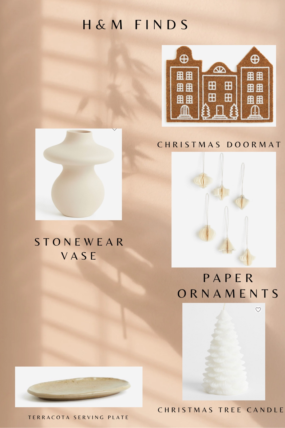 H&M home/holiday finds

#LTKHoliday #LTKHolidaySale #LTKhome