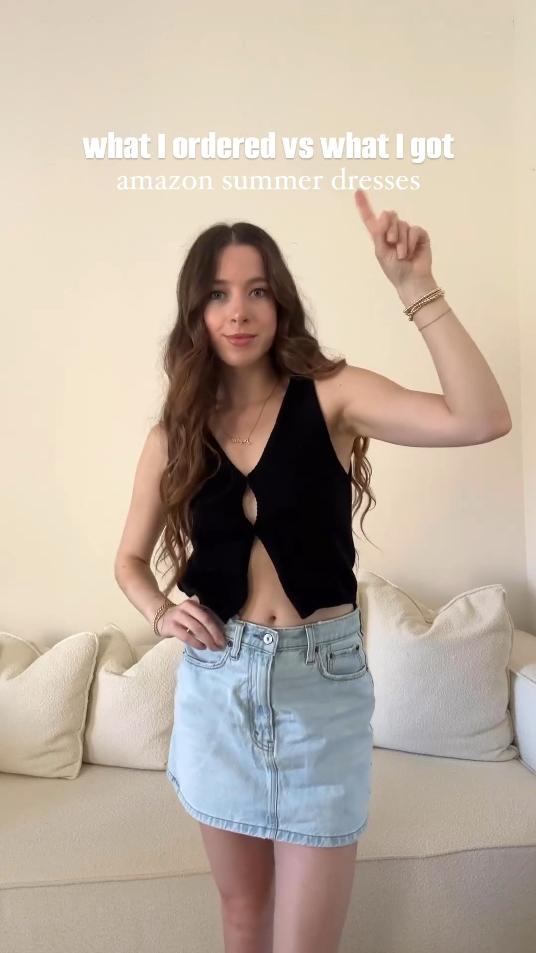 Cutest little summer dress! Wearing a size small! Comes in a few other colors as well!

#LTKStyleTip #LTKFindsUnder50 #LTKVideo